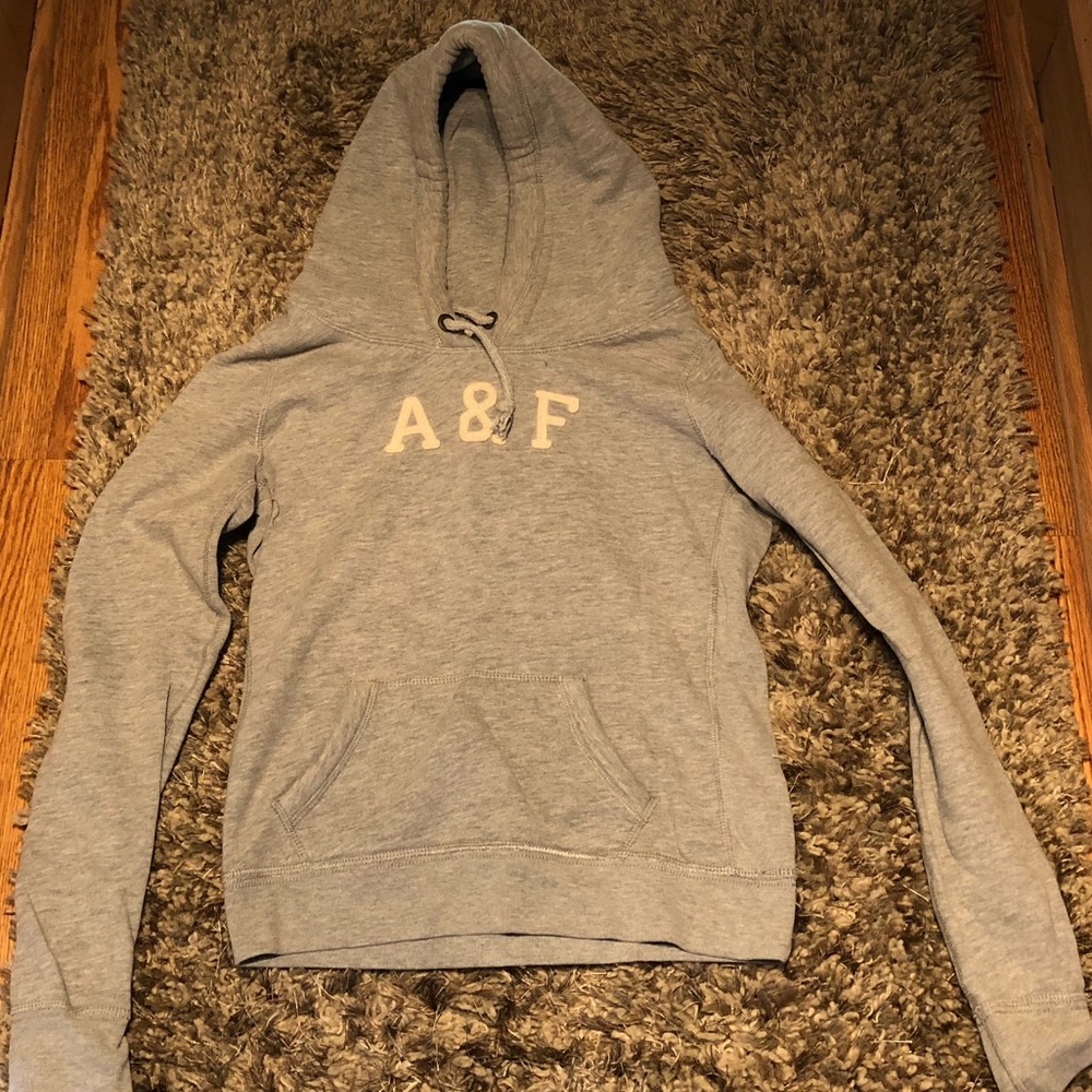 Abercrombie and Fitch gray hoodie